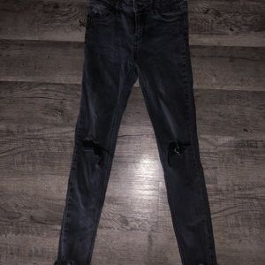 Ripped wild fable black jeans